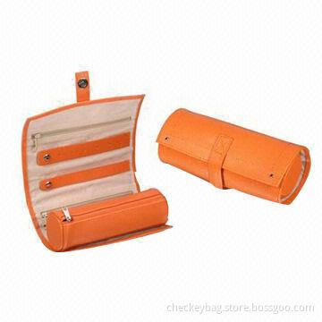 Jewelry Roll, Made of PU Leather